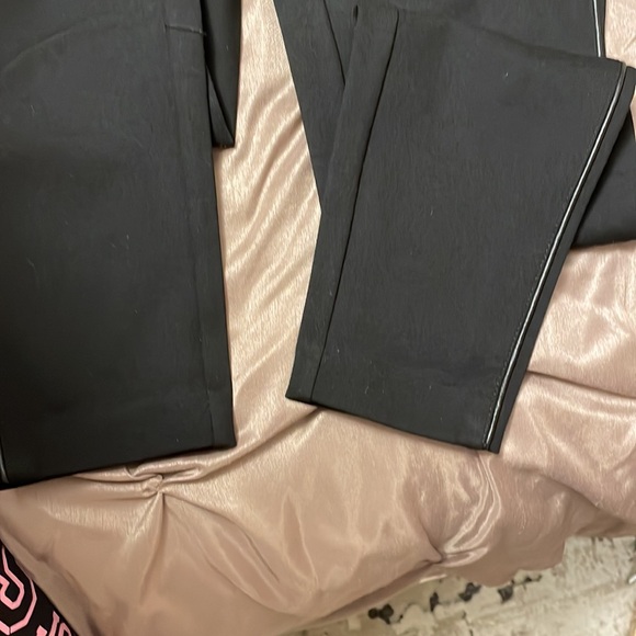 NEW J.Jill Faux Leather Ponte Leggings size, small OR size medium - Picture 4 of 7